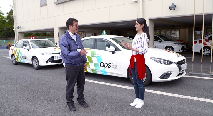 大分自動車学校TVCM企業「ほめて伸ばす」篇